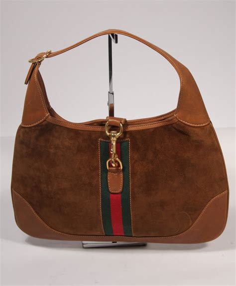 gucci canvas hobo|gucci brown suede hobo bag.